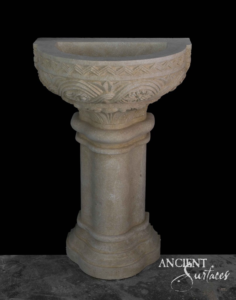 Ancient Surfaces reclaimed limestone sinks
Antique limestone sinks
Historical stone sinks
Elegant limestone washbasins
Timeless bathroom sinks
Weathered limestone sinks
Customizable limestone fixtures
Artisan crafted stone sinks
Unique antique sinks
Rustic farmhouse sinks
Modern limestone sinks
Eco-friendly reclaimed sinks
Luxury limestone fixtures
Limestone sinks with patina
Hand-carved stone sinks
Versatile limestone sinks
One-of-a-kind antique sinks
Historical home decor
Sustainable limestone sinks
Reclaimed stone washbasins