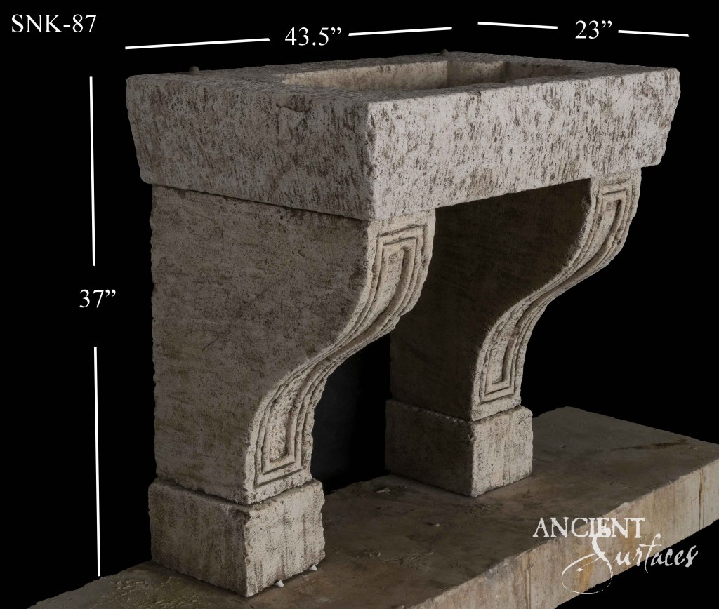 Reclaimed limestone sink
Ancient Surfaces limestone sink
Handcrafted antique stone basin
Antique limestone sink design
Timeless stone sinks
Historic limestone bathroom sink
Reclaimed stone wash basin
Artisan limestone powder room sink
Old-world stone sink craftsmanship
Luxury limestone vanity basin
Limestone and marble sink
Minimalist reclaimed limestone sink
Sustainable antique limestone
Organic stone sink design
Authentic reclaimed limestone features