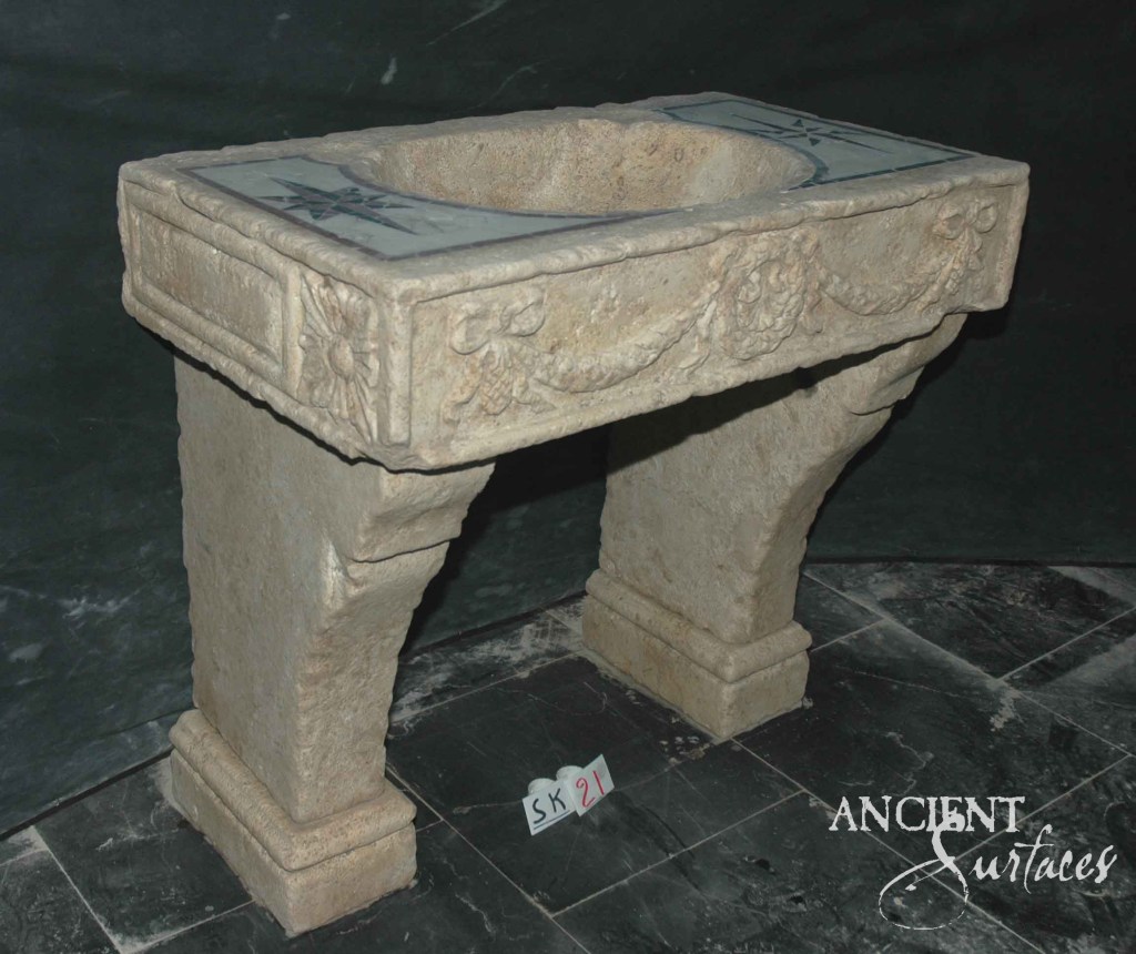 Reclaimed limestone sink
Ancient Surfaces sink
Antique limestone bathroom sink
Historic limestone kitchen basin
Hand-carved limestone sink
Old-world stone sinks
Rustic limestone wash basin
Floral carved stone sink
Sustainable antique limestone
Timeless reclaimed stone sinks
Antique limestone vanity
Reclaimed stone kitchen sink
Mediterranean limestone basin
Inlaid mosaic limestone sink
Authentic reclaimed limestone features