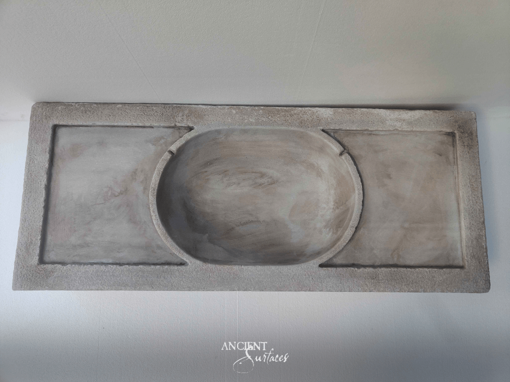 reclaimed limestone sink
Ancient Surfaces
antique stone sinks
historic limestone basin
carved limestone bathroom sink
stone sink design
stone  sink 
Mediterranean limestone fixtures
limestone console sink
natural stone bathroom feature
hand-carved limestone basin
reclaimed antique limestone
baroque stone sink
wabi-sabi limestone design
legacy reclaimed stone furniture